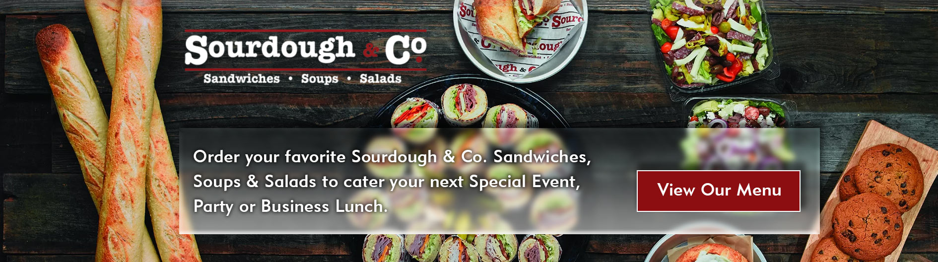 Sourdough and Company Menu
